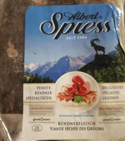 Délicieuse spécialité de grisonnes