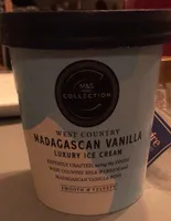 Madagascan Vanilla Luxury Ice Cream