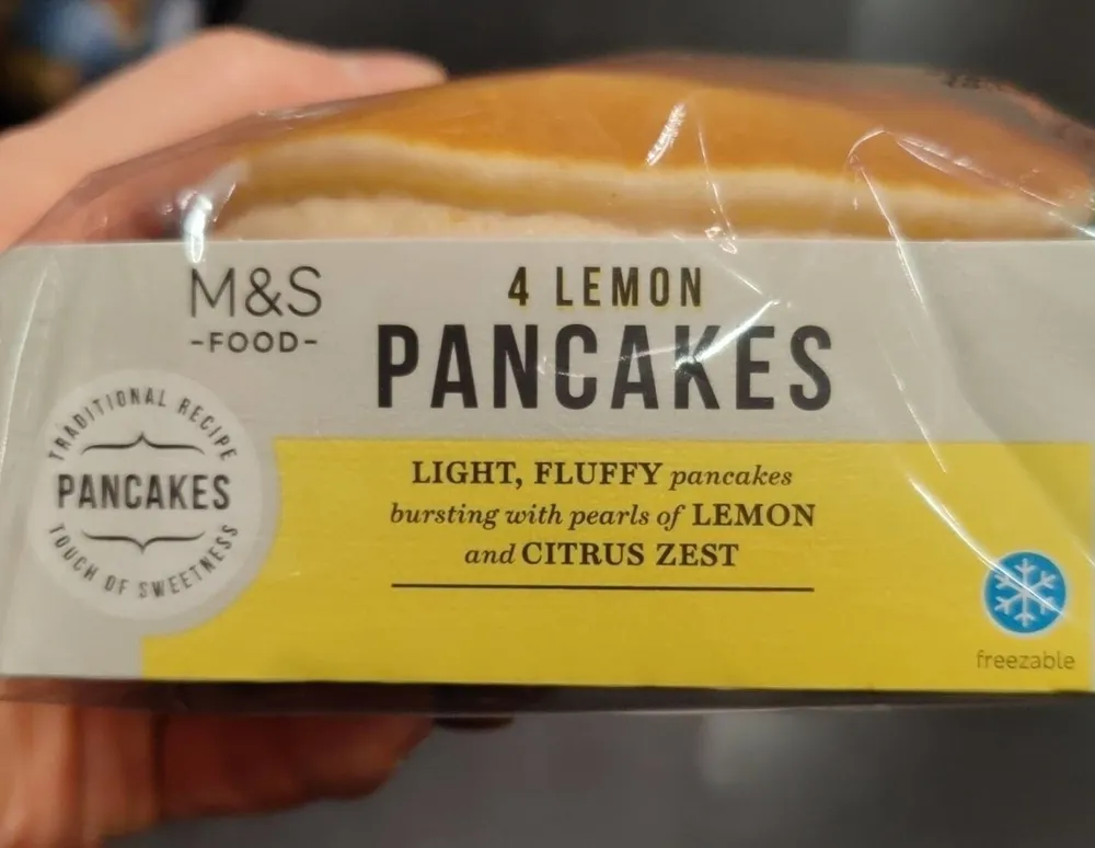 4 lemon pancakes