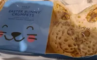 Easter bunny crumpets