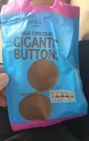 Milk Chocolate Gigantic Buttons