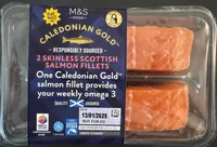 Skinless Scottish Salmon Fillets (Caledonian Gold)