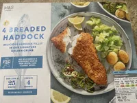4 BREADED HADDOCK