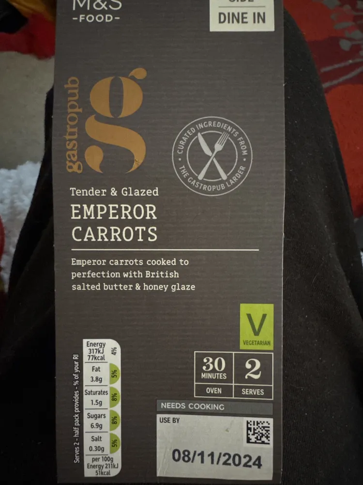 Emperor carrots