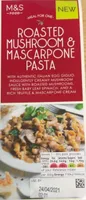 Roasted Mushroom & Mascarpone Pasta