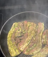 Poitrine de porc ail des ours