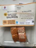 Scottish honey roast salmon fillets