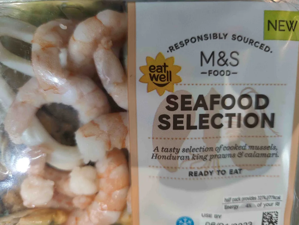 Seafood selection