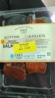 Salmon, teriyaki, hot smoked