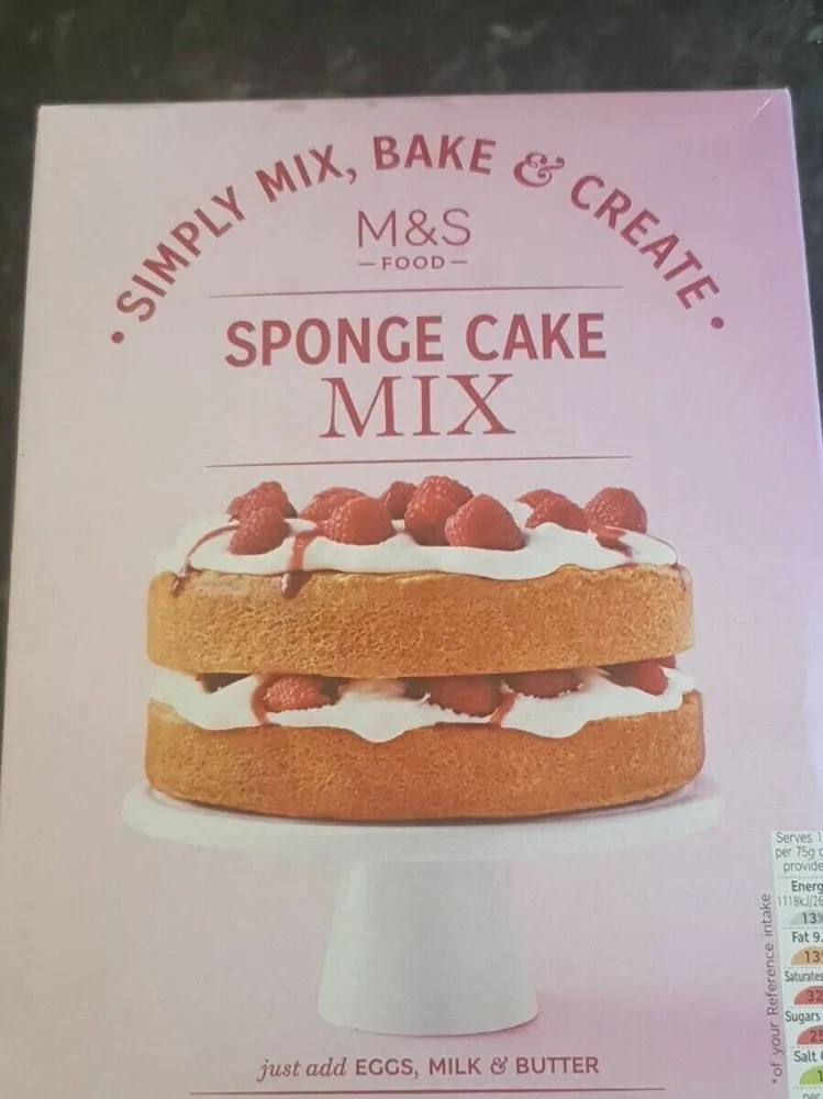 Sponge cake Mix