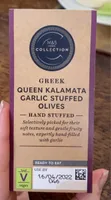 Greek queen kalamata garlic stuffed olives