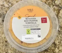 36 M&S -FOOD- SPANISH ROASTED RED PEPPER TORTILLA