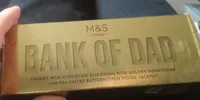 Bank of Dad milk chocolate bar