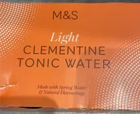 Clementine tonic water
