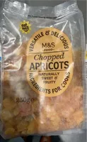 Chopped apricots