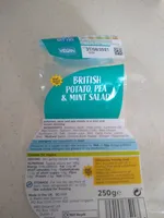 British potato, pea and mint salad