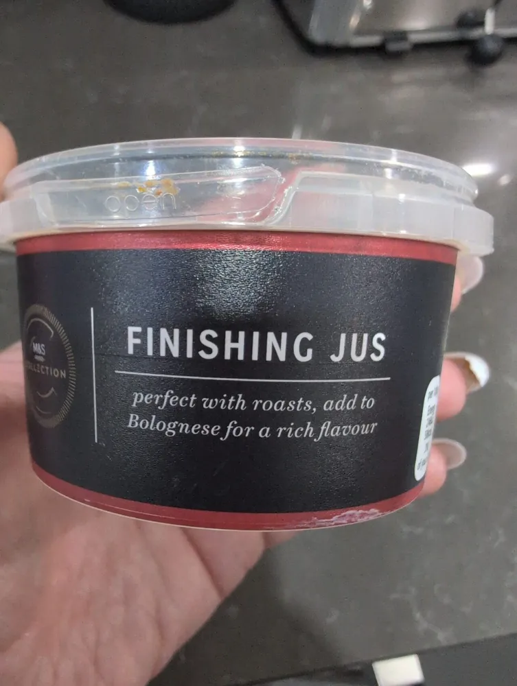 Finishing Jus