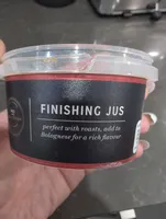 Finishing Jus
