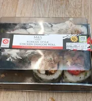 Korean Style Chicken Dragon Roll
