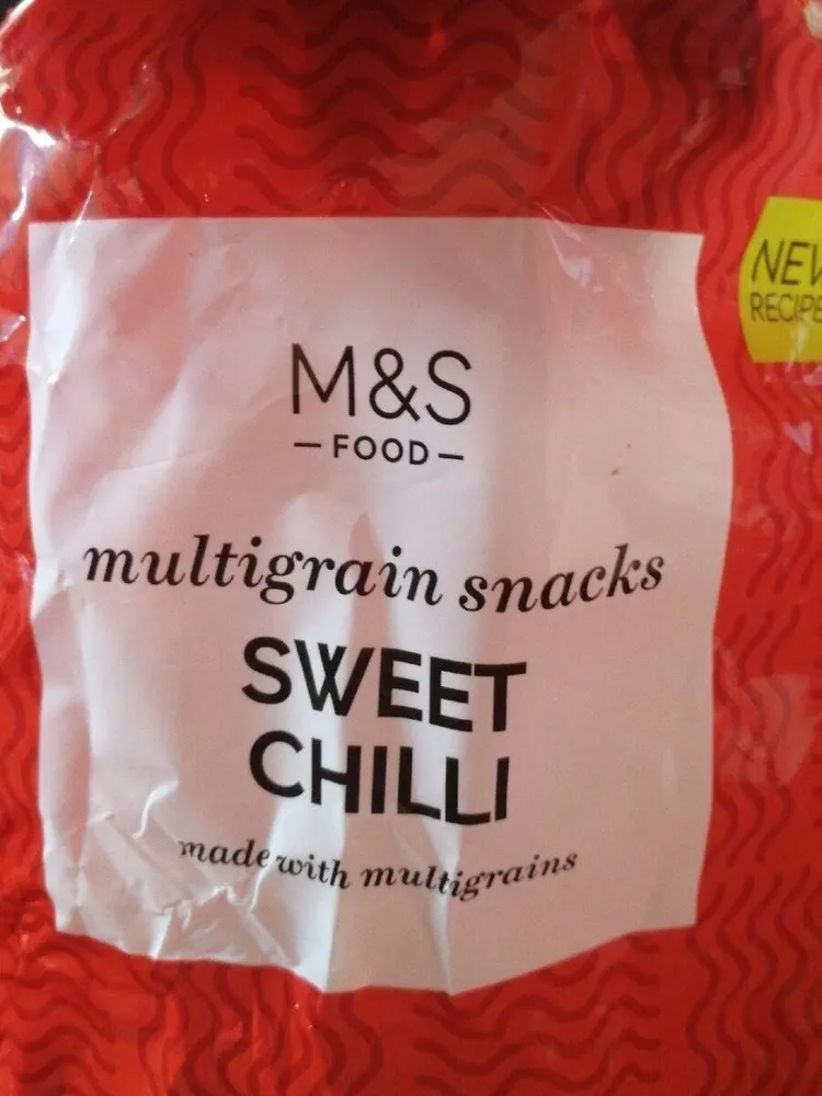 Multigrain snacks sweet chilli