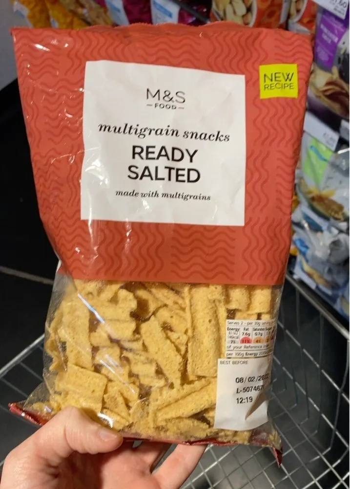 Multigrain snacks
