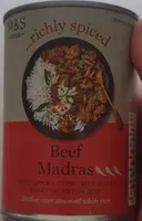Beef madras