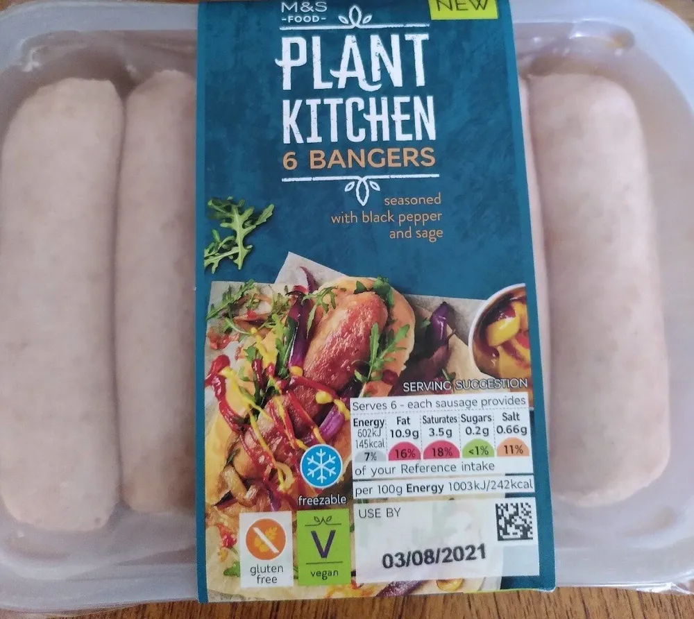 Plant kitchen bangers