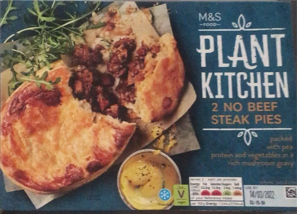 No beef steak pies