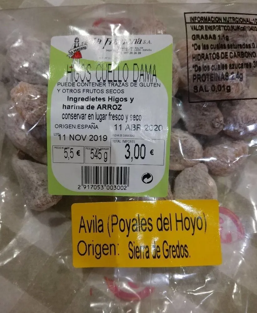 Higos Cuello Dama