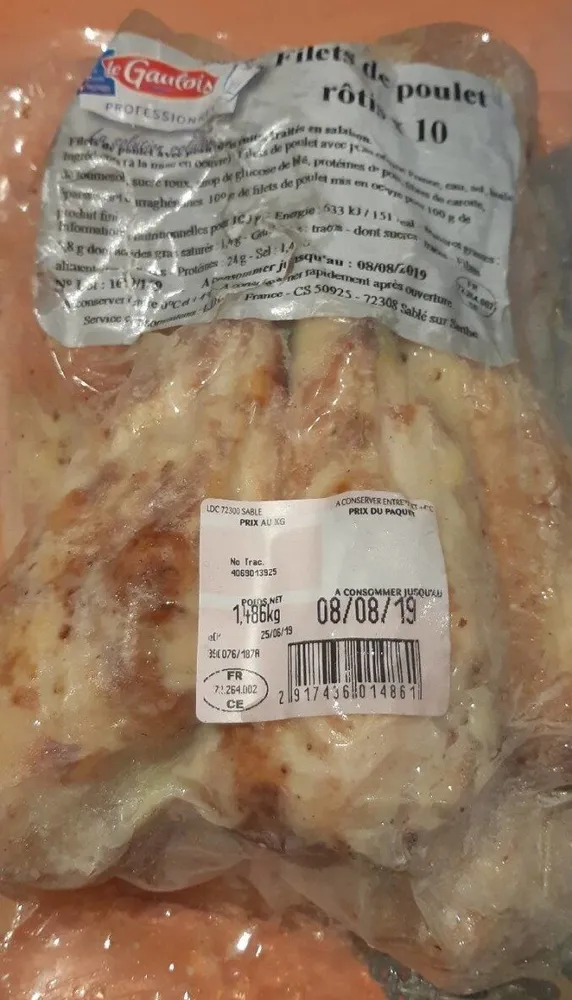 Filets de poulets