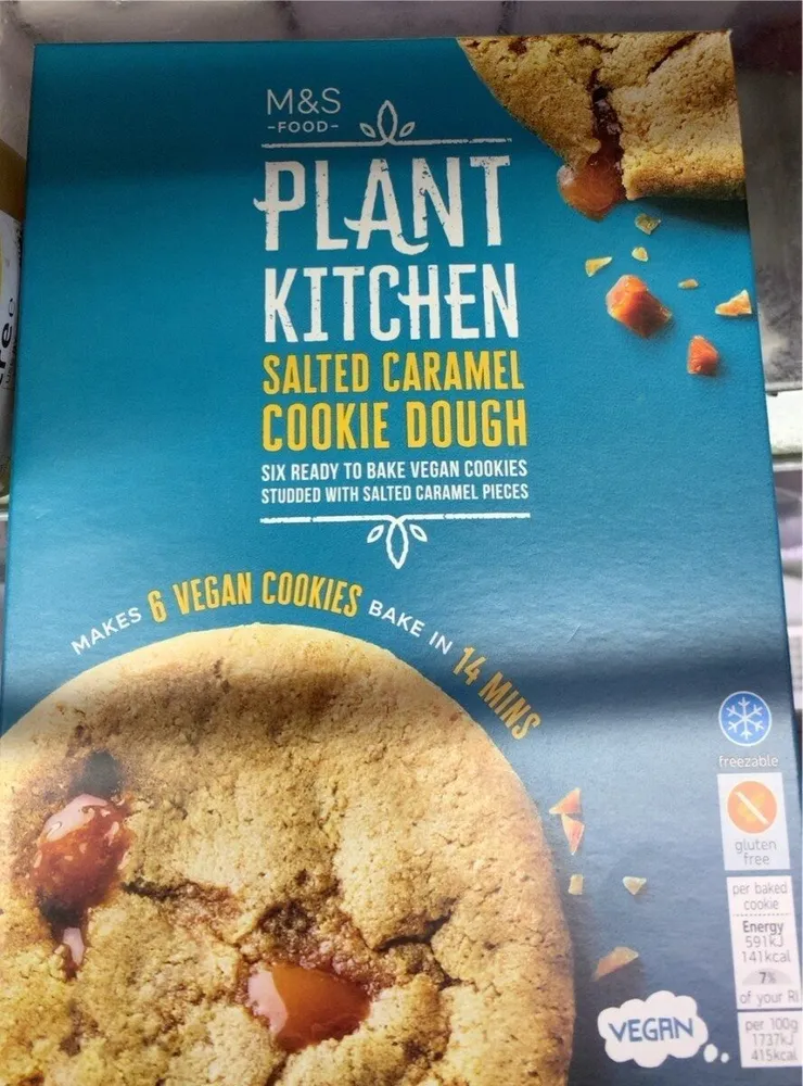 Salted caramel cookie dough