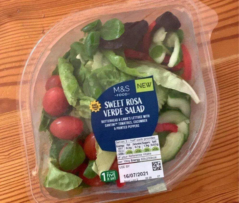 M&S Sweet Rosa Verde Salad