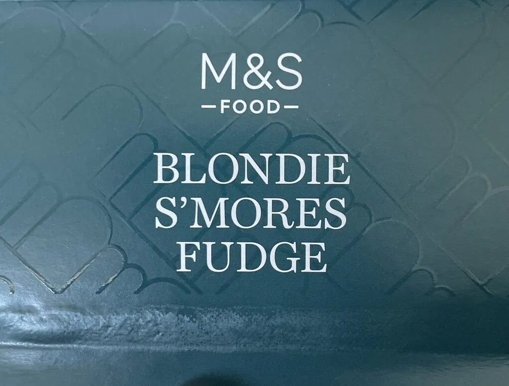Blondie smores fudge