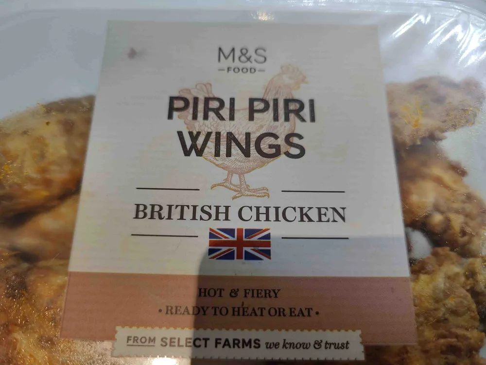 Piri piri wings