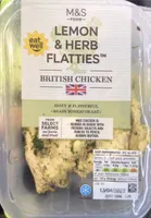 Lemon and herb flatties