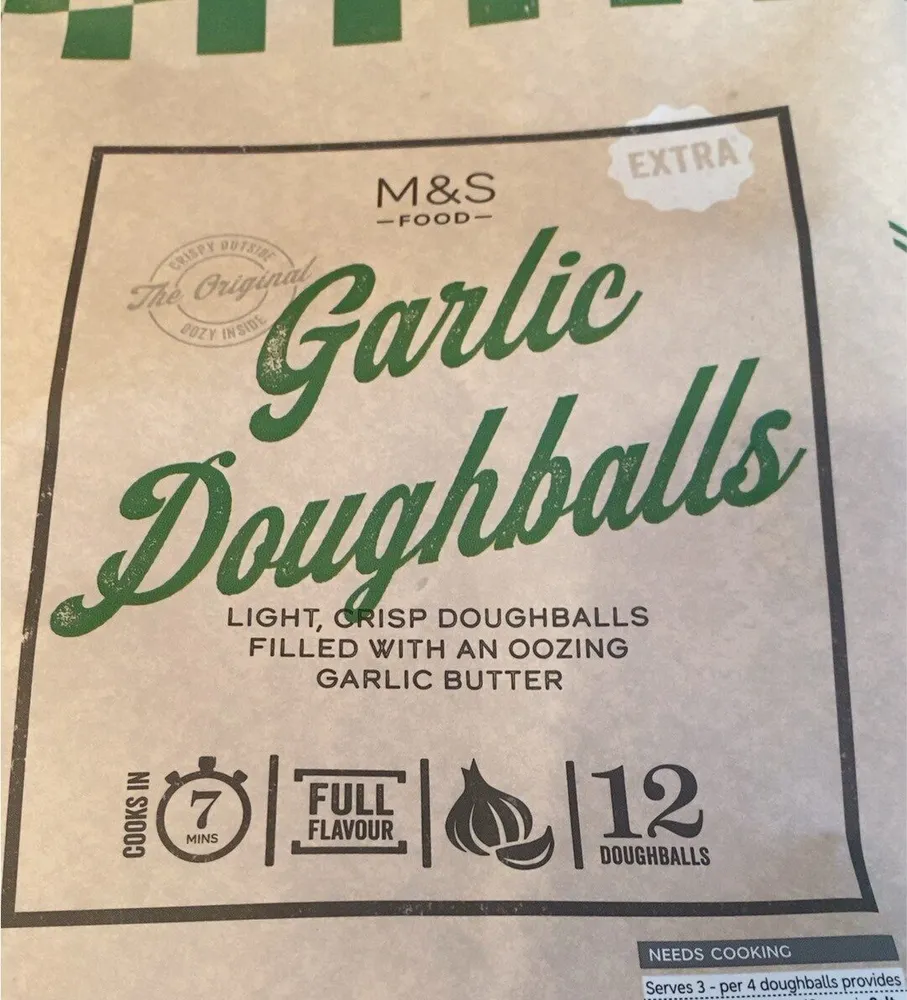 Garlic doughballs