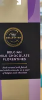 Belgian milk chocolate florentines