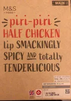 Piri piri half chicken lip smackingky spicy