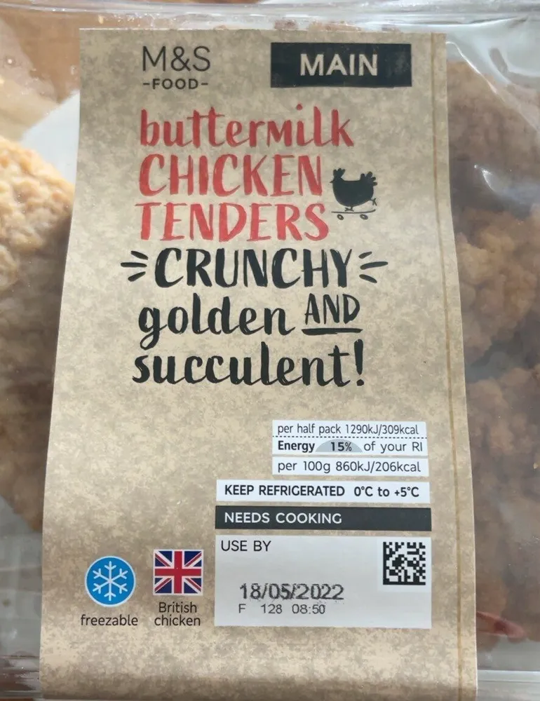 Buttermilk chicken tenders