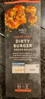 Dirty burger dough balls