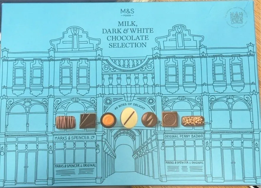 Milk, Dark & White Chocolate Selection