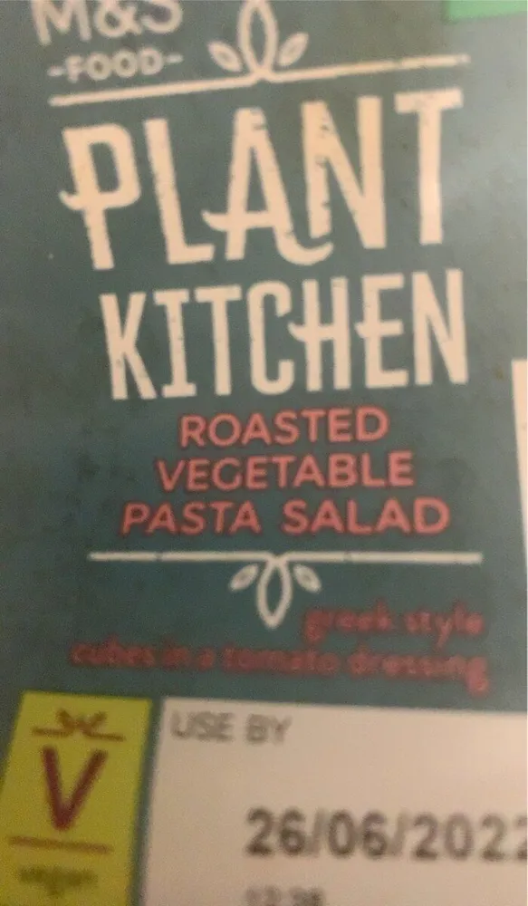 Plant kitchen pasta