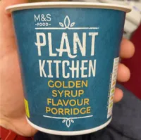 Plant kitchen golden syrup porridge