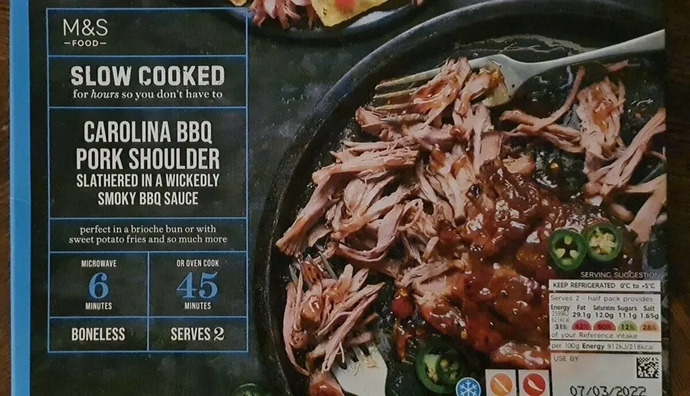 Carolina BBQ pork shoulder