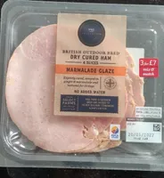 Dry Outdoor Bred Dry Cured Ham - Marmalade Glaze