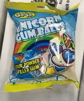 Unicorn gum balls