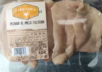 Pechuga de pollo fileteada