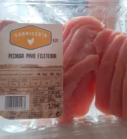Pechuga pavo fileleada