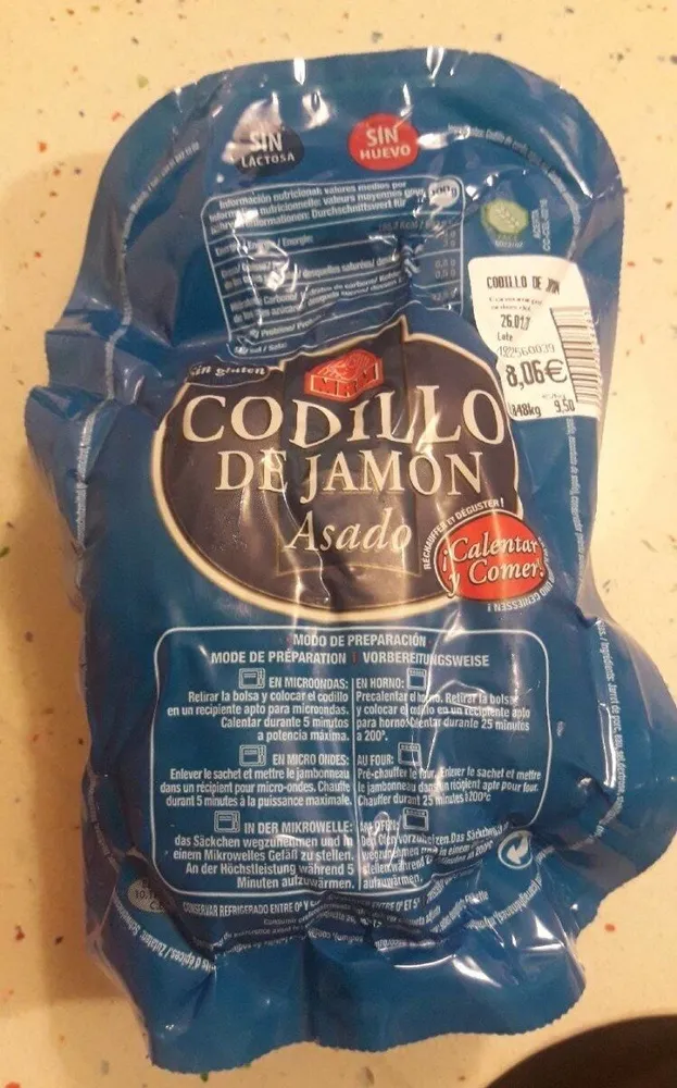 Codillo de jamón asado