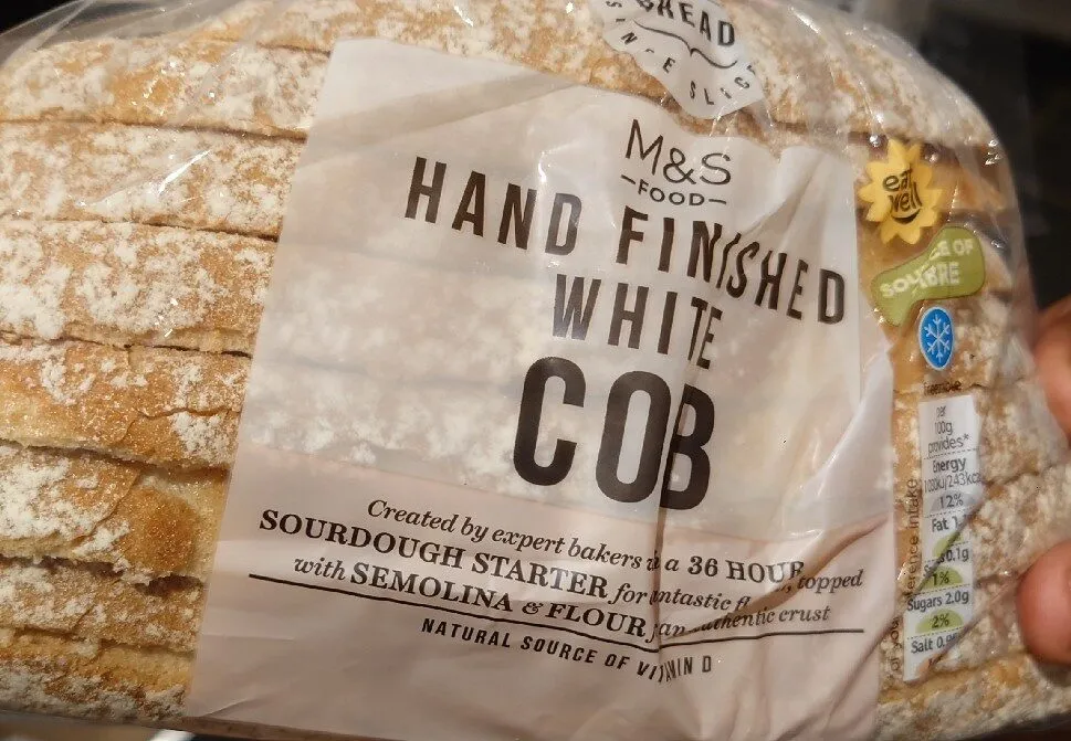Hand finished white cob